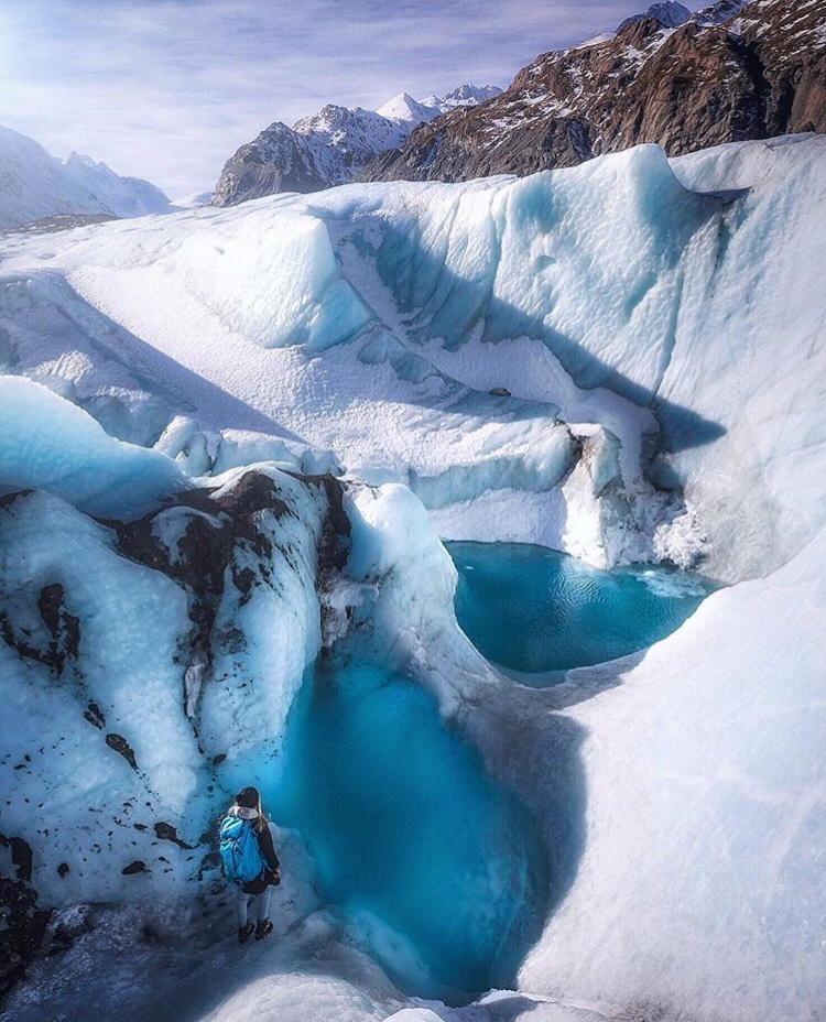 Tasman Lake, South Island, New Zealand